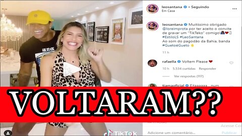 VOLTARAM!!! LORE IMPROTA E LÉO SANTANA, REATAN NAMORO #Faz2L