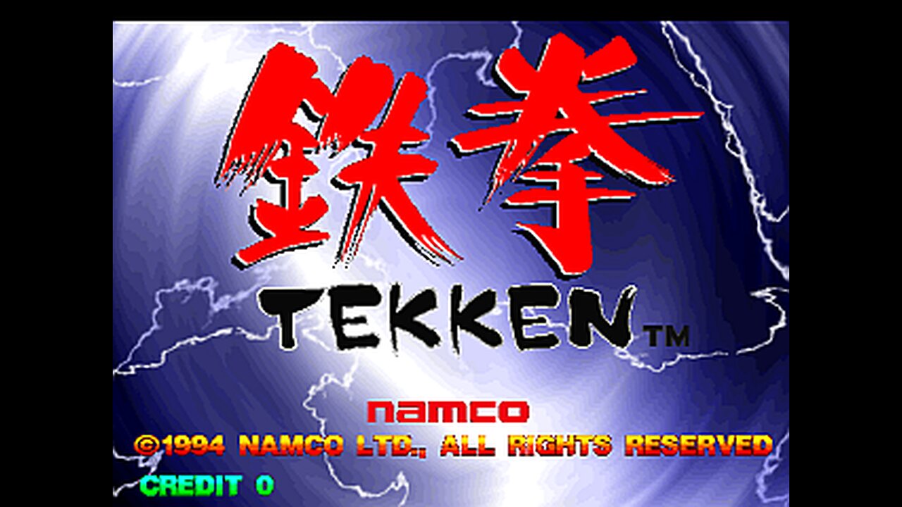 Streaming TEKKEN 1 BY NAMCO 1994 for MAME Arcade emulator.-Short