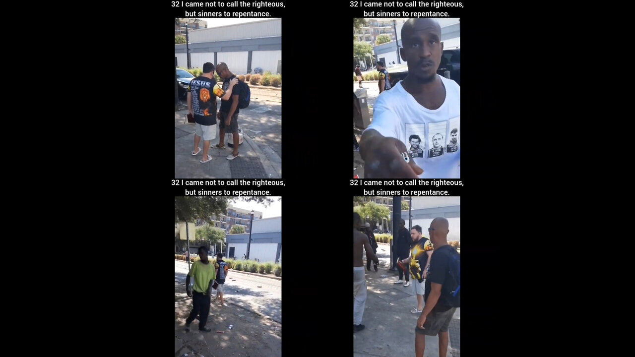 Preaching to the lost on the dangerous streets full of drugs, hurt, gambling, hate, and etc.