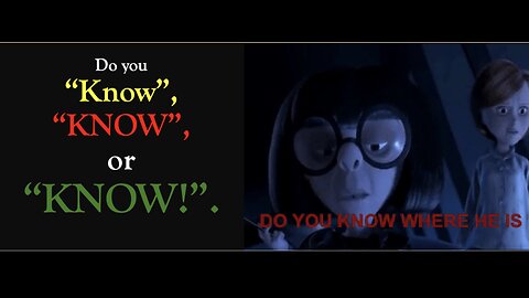 Do you know or KNOW- Jason Farrell- November 10, 2024