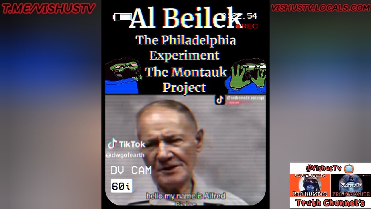 Al Beilek: The Philadelphia Experiment The Montauk Project... #VishusTv 📺