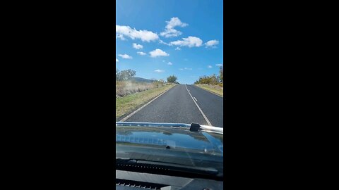 2 Minute roadtrip heading east towards Warrumbungles N.P.