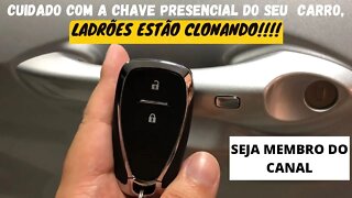 Cuidado com seu carro que tem chave presencial, Ladrões estão clonando!