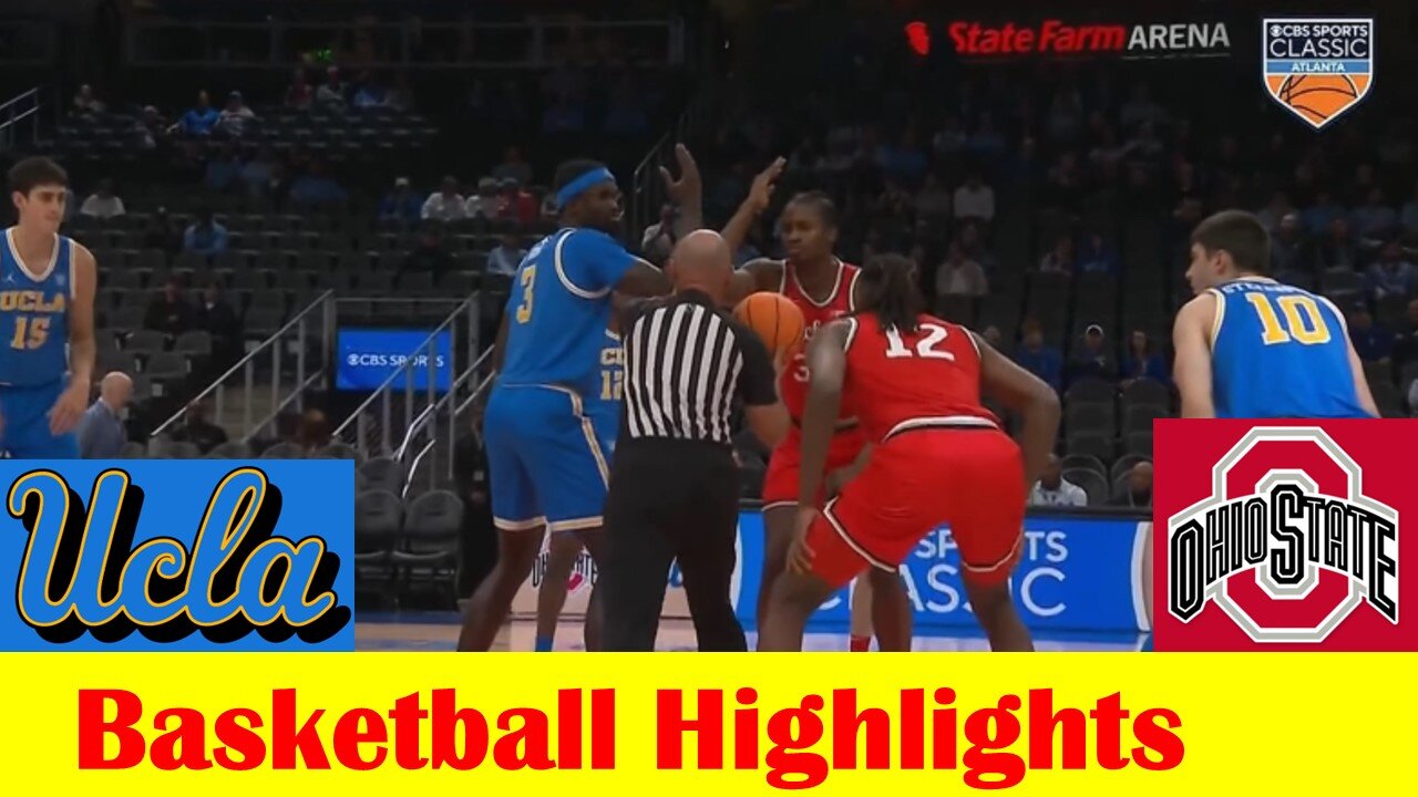 Ohio State vs UCLA Basketball Game Highlights 12 16 2023