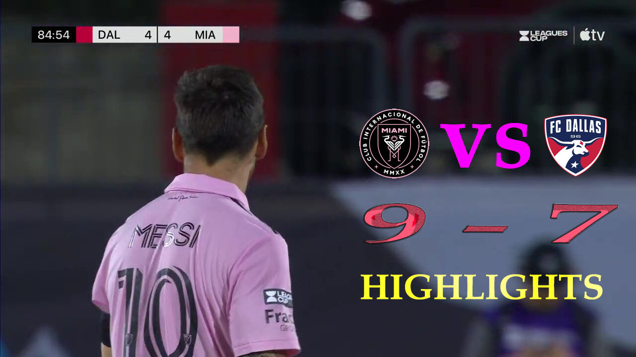 Inter Miami CF vs FC Dallas: Messi's Epic Free Kick Seals 9-7 Victory!
