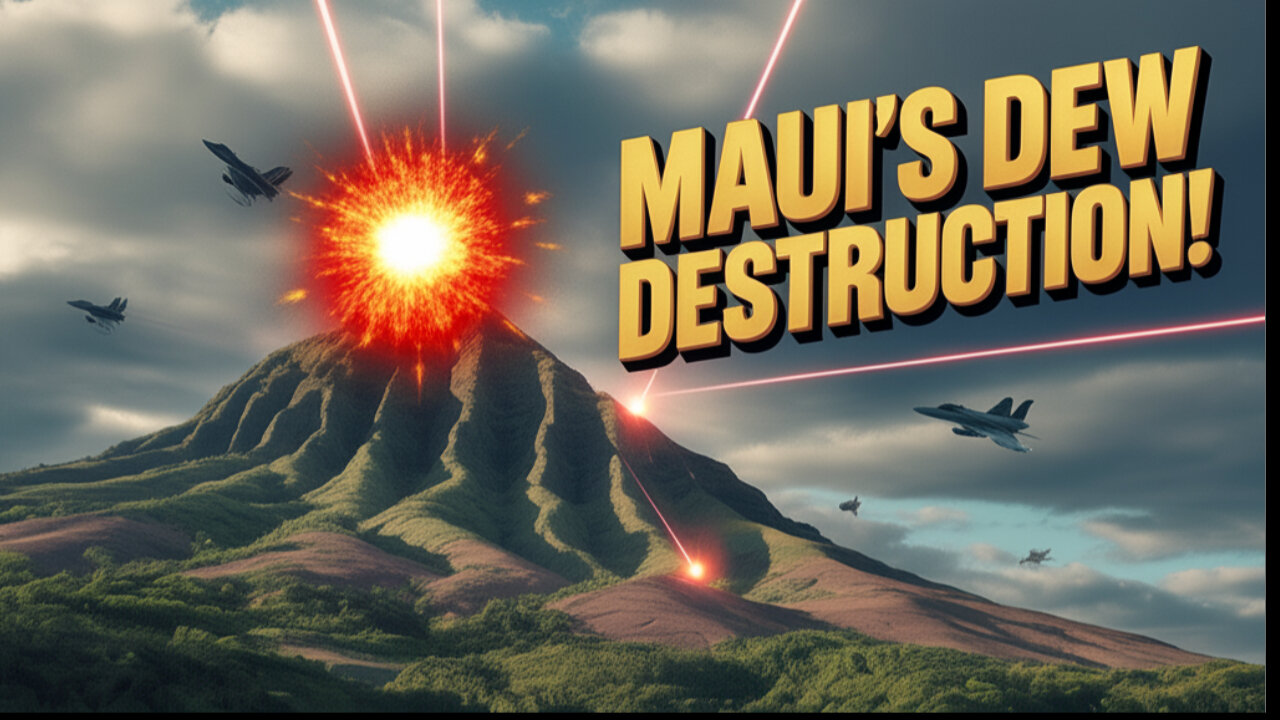 Maui DEW Devastation - This IS NOT Natural!!!