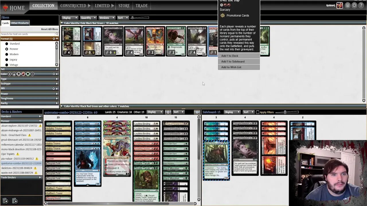 Quintorius Combo + Announcement | MTG Pioneer