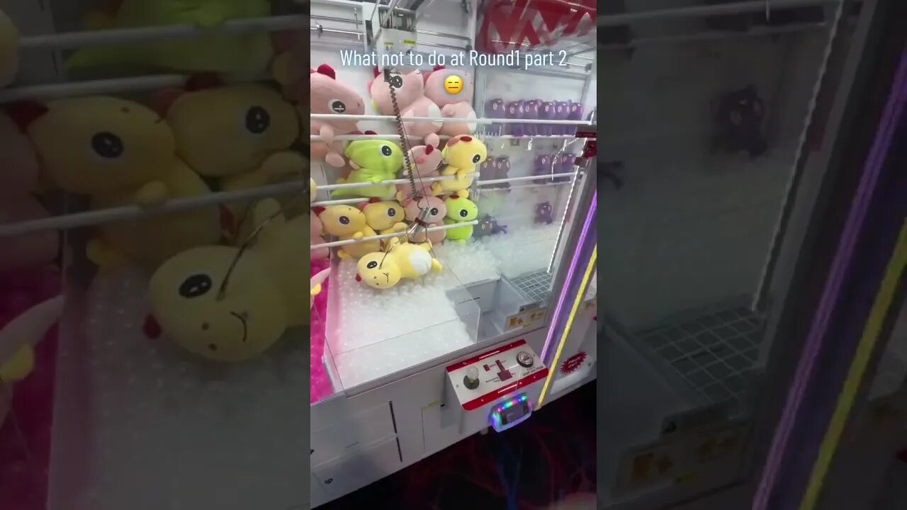 Crane game fail part 2 #wasteofmoney #fyp #fypシ #foryou #foryoupage #foryourepage #fypage #fail