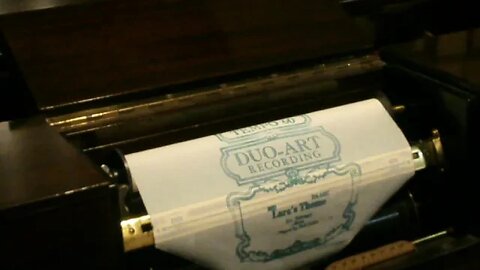 Vintage Music Duo-Art Player Piano Lara's Theme, played by Bud Noble
