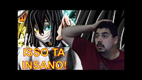 REACT Tipo Obanai 🐍 Kimetsu no Yaiba Style Trap Prod. Sidney Scaccio MHRAP - MELHOR DO MUNDO