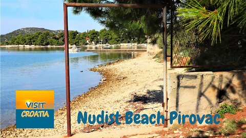 Nudist Beach Pirovac, Croatia