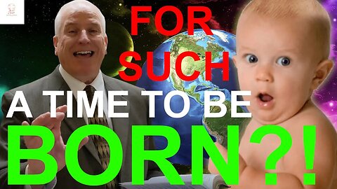 Who knows for such a time as this to be born?! For such a time as this scripture verse