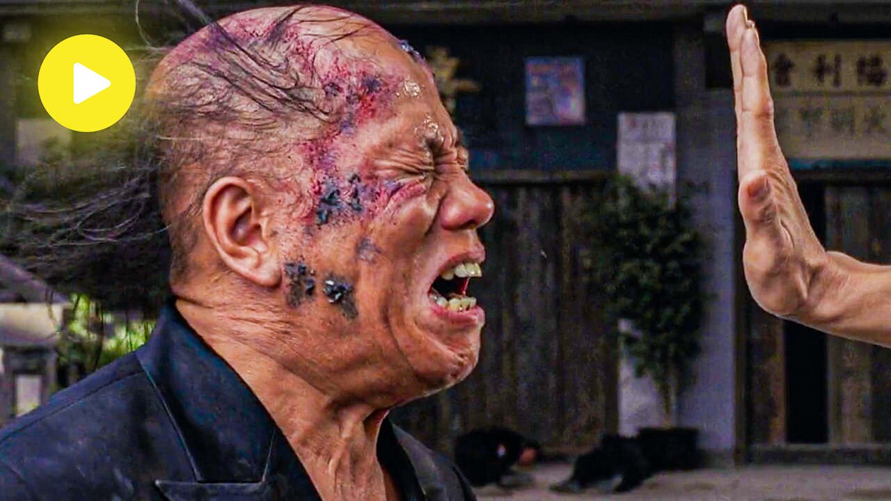 شاب ضعيف بيبقي معلم اسلوب الكف القتالي ✋ l ملخص فيلم kung fu hustle