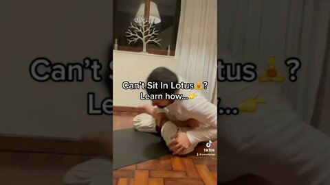 Can’t Sit In Lotus 🧘‍♂️?