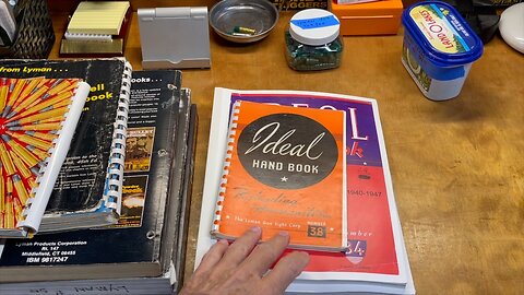 My collection of reloading and casting manuals.
