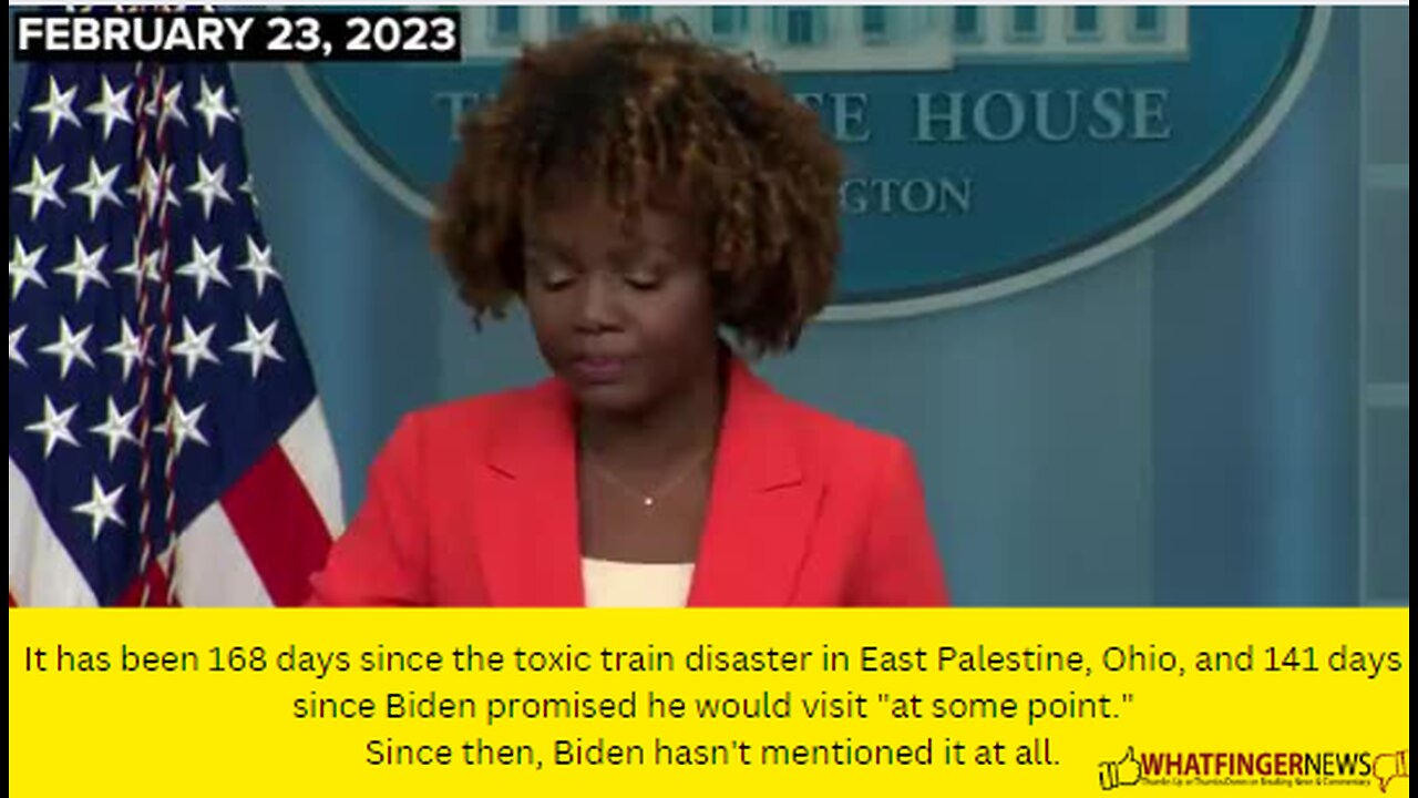 It has been 168 days since the toxic train disaster in East Palestine, Ohio, and 141 days since