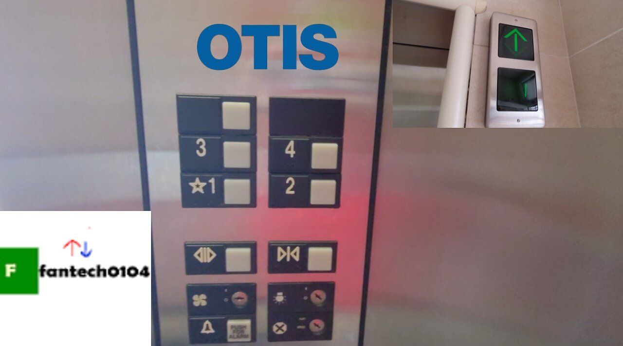 Otis Hydraulic Elevator @ Impearial 500 Motel - Wildwood Crest, New Jersey