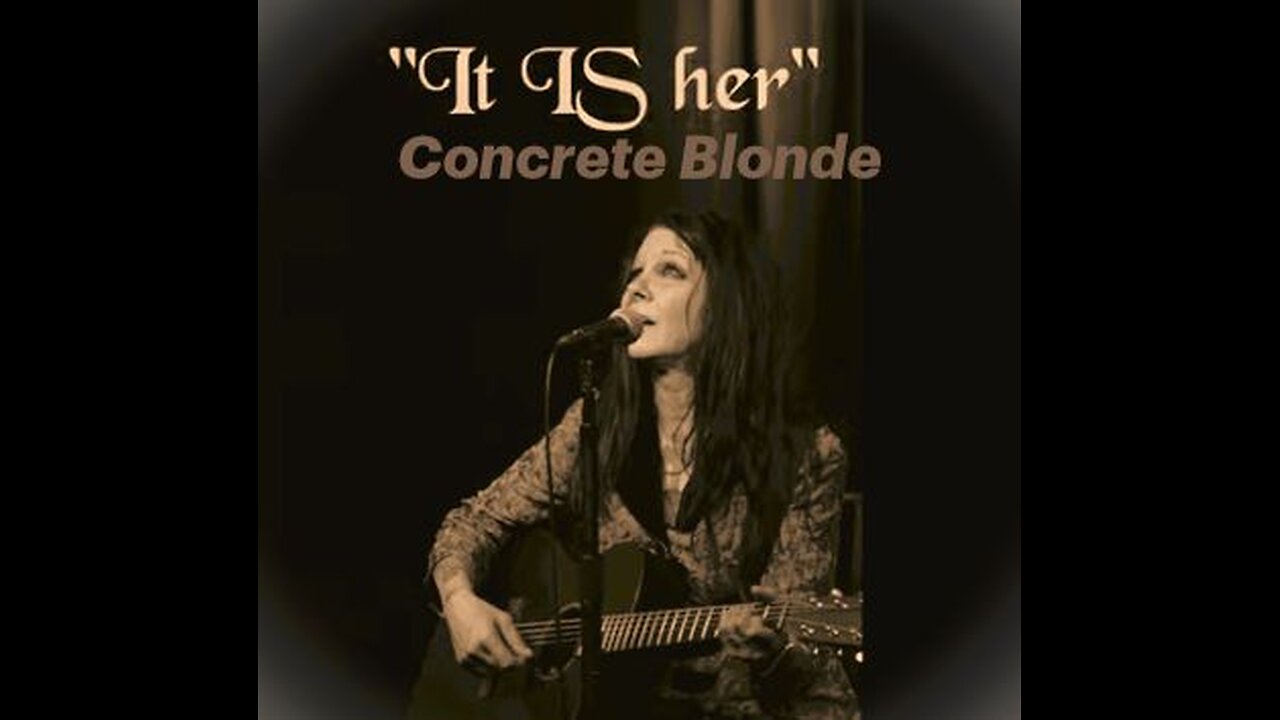 Jenny I Read Concrete Blonde