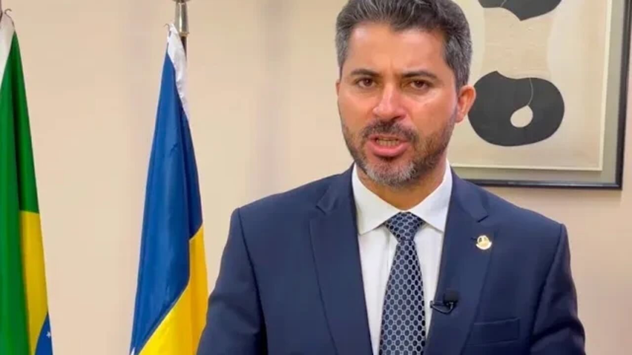Marcos Rogério denuncia novo golpe!