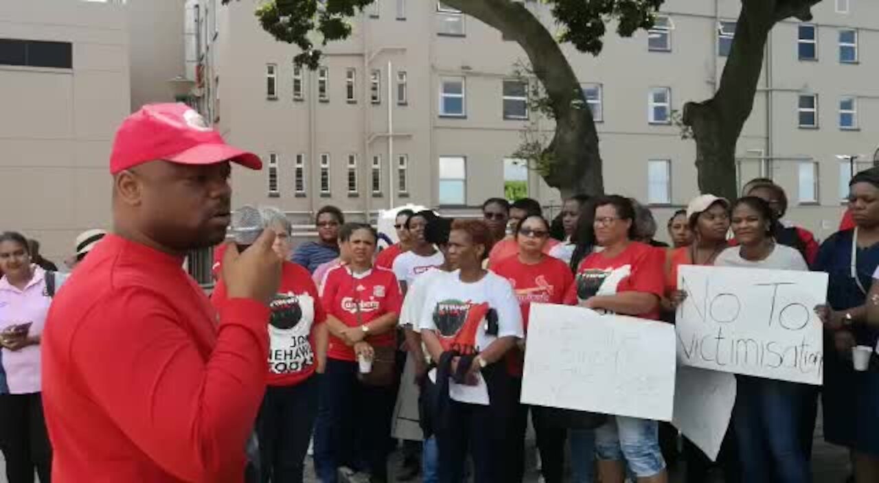 SOUTH AFRICA - Durban - Entabeni Hospital staff strike (Videos) (sHQ)