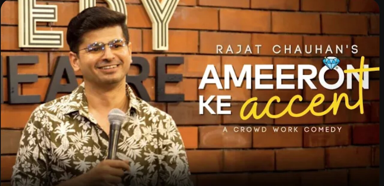 Ameeron ka Accent | Crowdwork | Stand up comedy by Rajat Chauhan (48th Video)