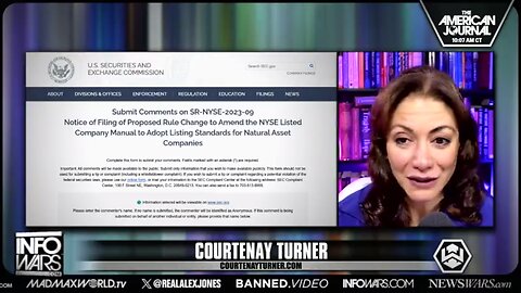 Courtenay Turner on the Natural Asset Companies and the SEC - Please Submit Your Comments Urgently!