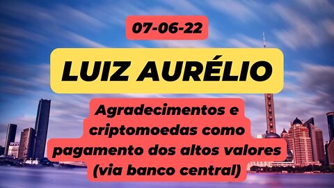 LUIZ AURÉLIO Agradecimentos #luizaurelio