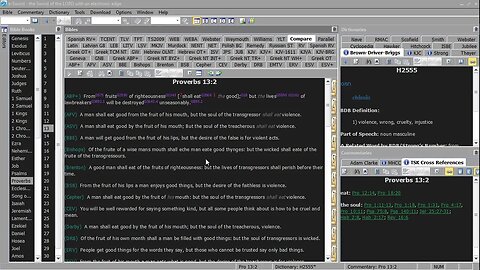 Proverbs 13:2 & cognitive functions