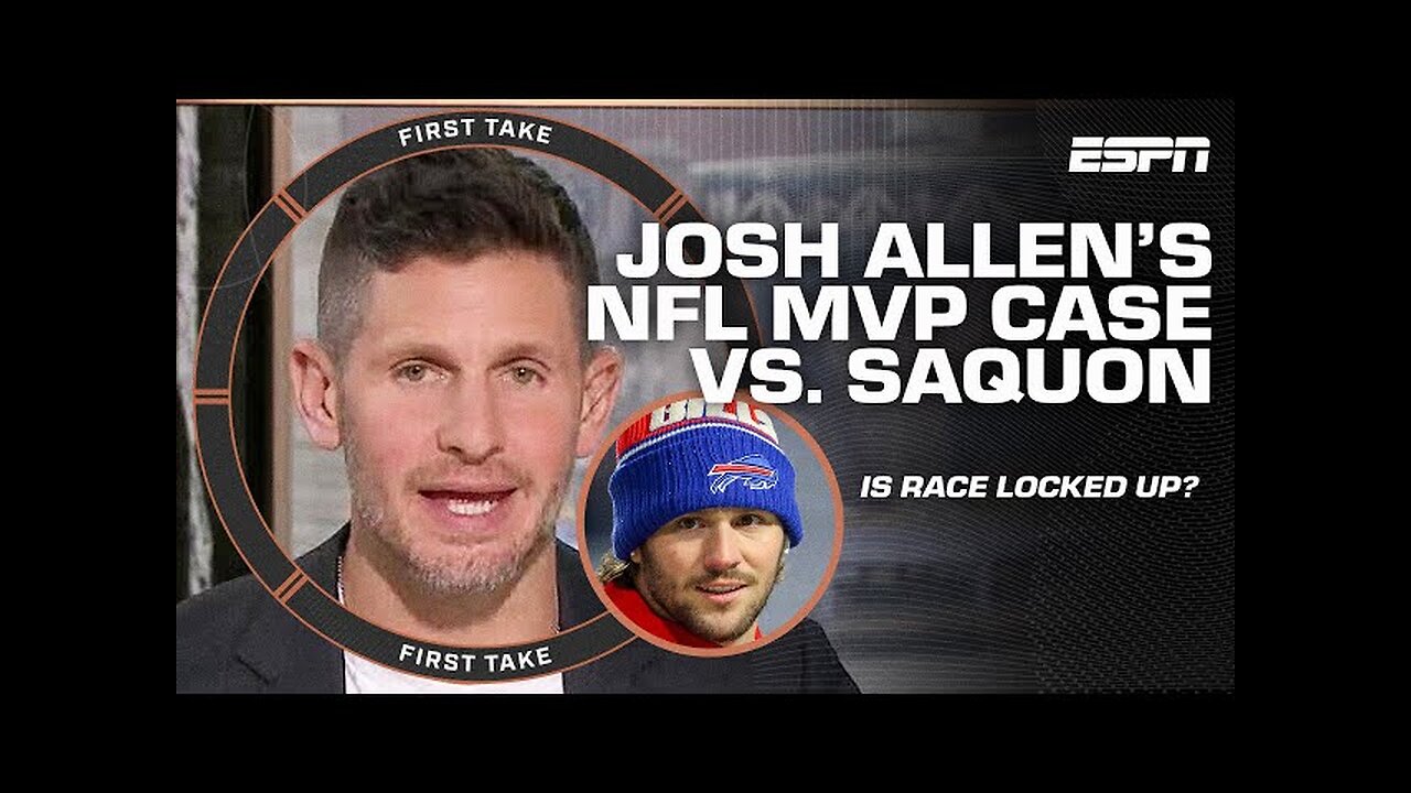 Has Josh Allen LOCKED UP NFL MVP over Saquon Barkley? 👀 Dan Orlovsky's skeptical | First Take