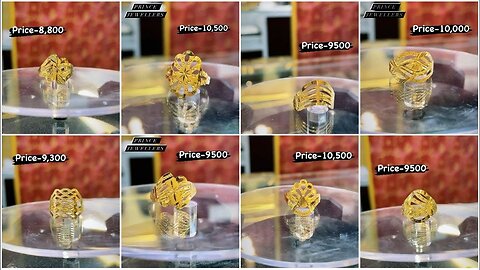 light weight Gold Ring Designs with Price!! Hallmark Gold Ri