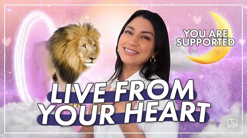 5 Things Leo New Moon Is BRINGING YOU! Let Your HEART LEAD! ❤️🦁 August 8 2021 Lunar Energy Reading