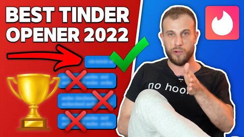 Best Tinder Openers in 2022 (UPDATED Experiment Results)