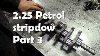 2 25 Petrol engine strip down Part 3 Clean up and inspect