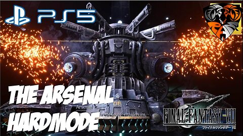 First Time Defeating THE ARSENAL in HARDMODE Final Fantasy 7 Remake