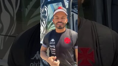Thiago Rodrigues mandando um abraço pra galera de Juazeiro - Juazeirense x Vasco