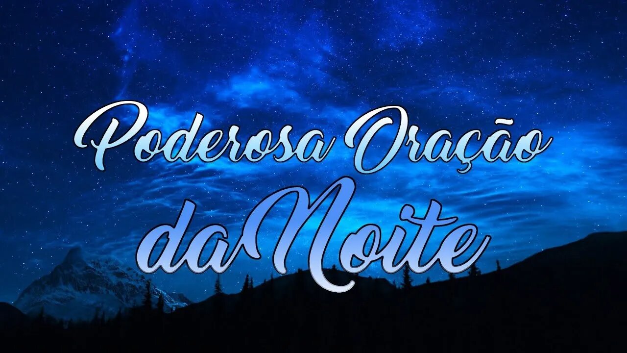Poderosa Oração da Noite