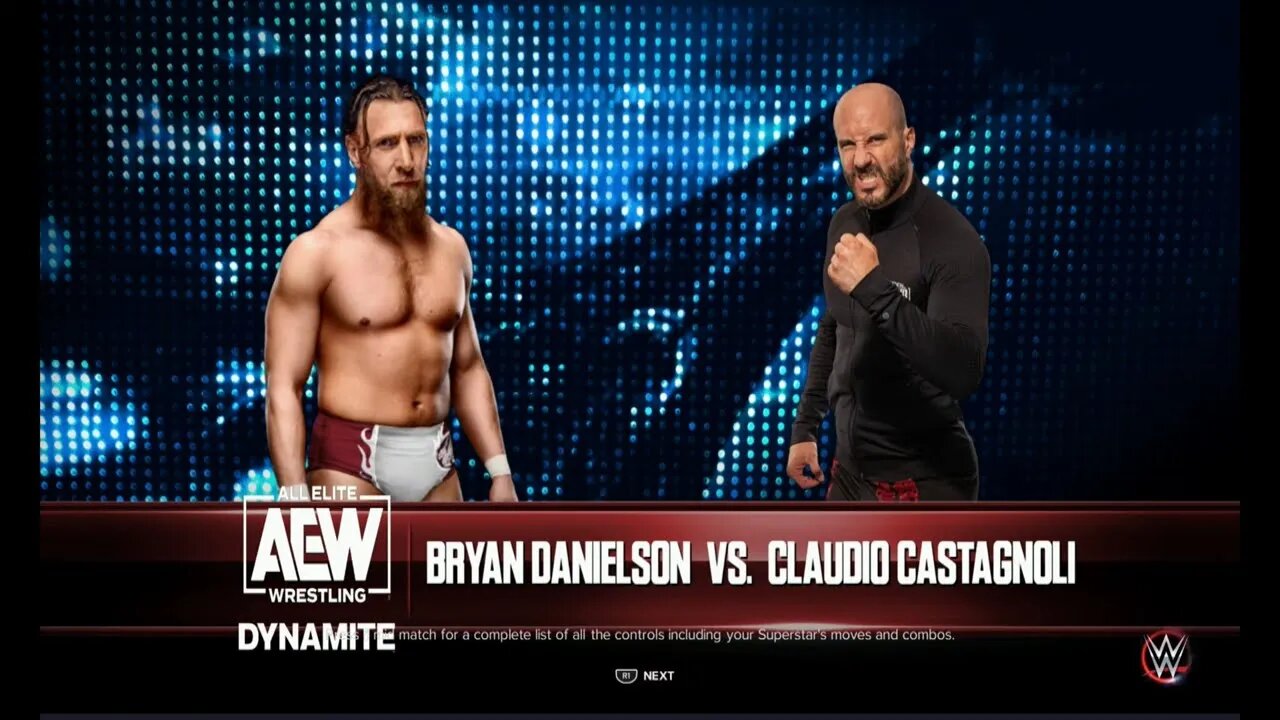 AEW Continental Classic Tournament Blue League Bryan Danielson vs Claudio Castagnoli