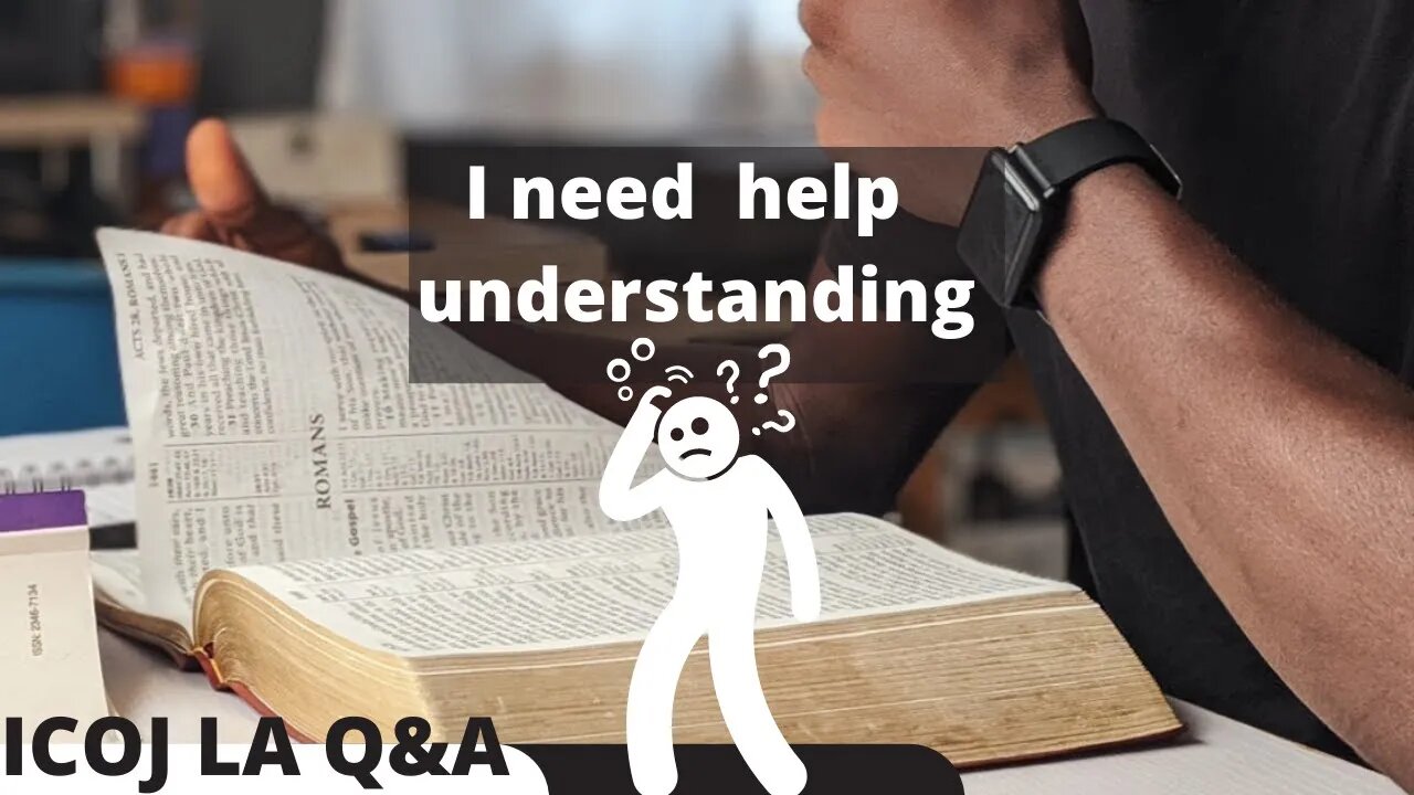 ICOJ LA Sabbath Day Q&A Bible Study