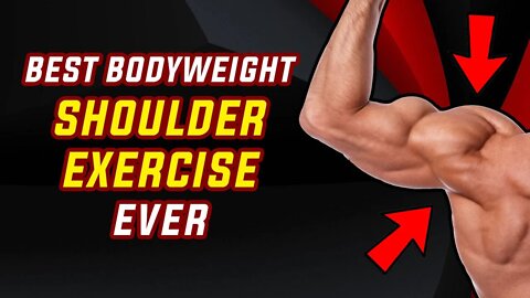 BEST Bodyweight SHOULDER Exercise EVER