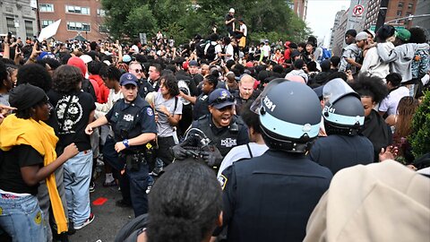 Mom Whose Son Allegedly Punched Cop Blames 'Society'
