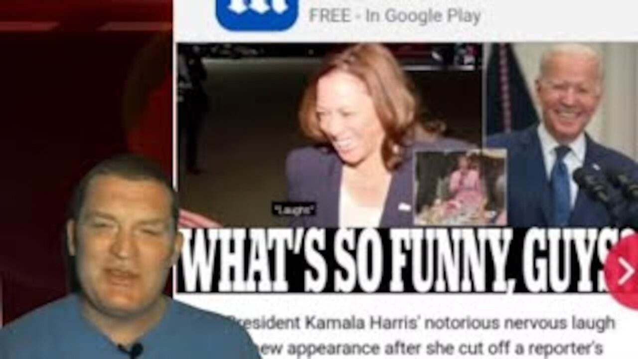 Kamala Harris Laughs Off Questions by Reporters ISIS Threat at Kabul Airport Grows in Afghanistan