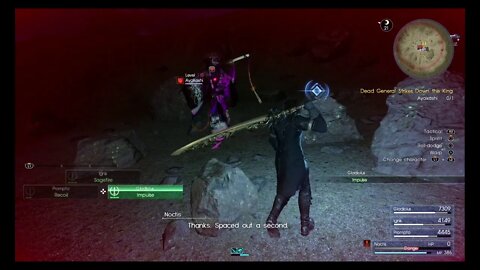 Final Fantasy 15 - Lvl 99 Hunt Dead General Strikes Again Ayakashi