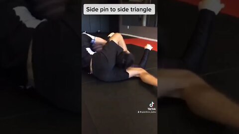 Side triangle #shorts #bjj #martialarts