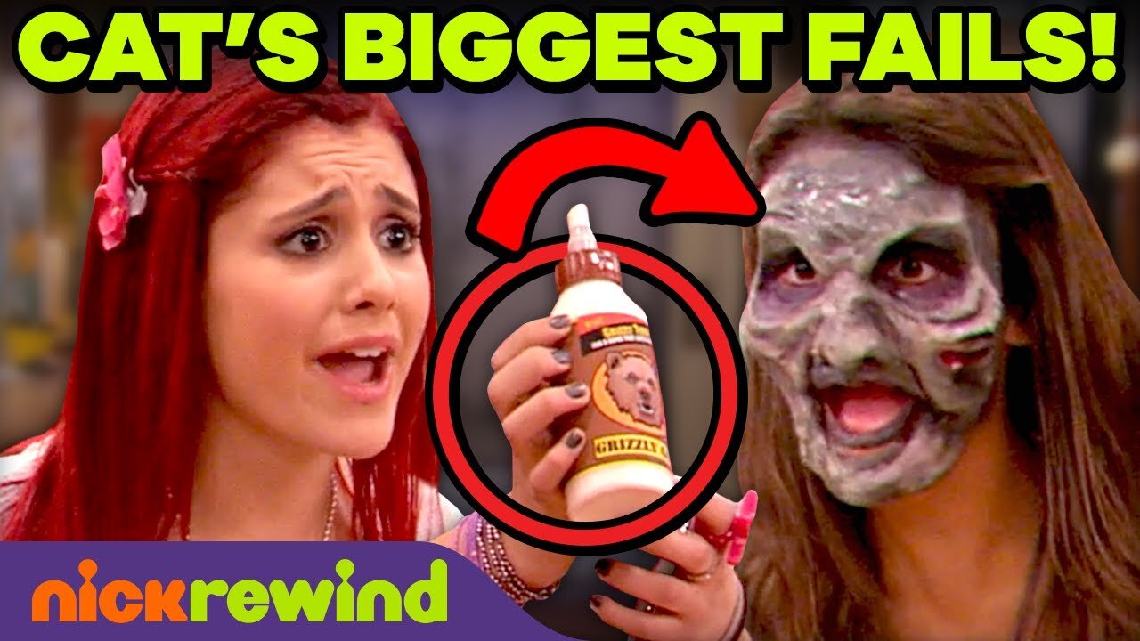 12 Minutes of Cat's FAILS in Victorious 😂 | NickRewind!