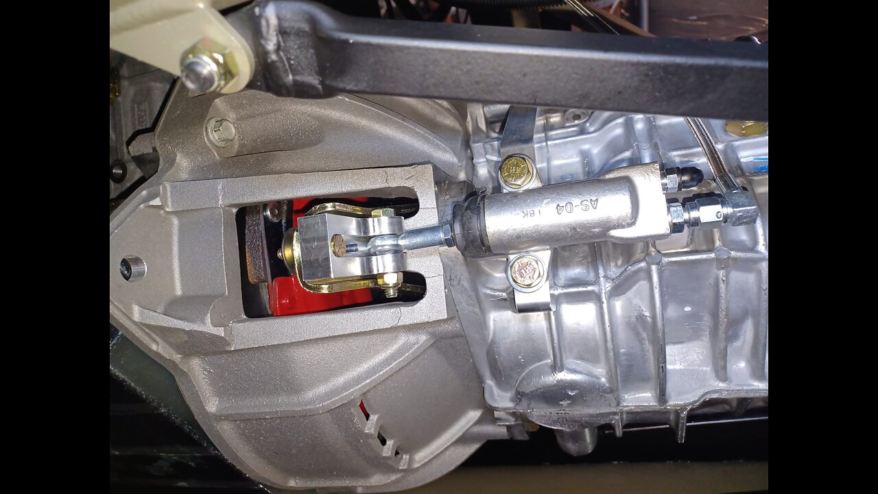 Hydraulic Clutch Slave Cylinder & Custom Billet Bracket