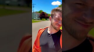 Cinematic mode selfie test on iPhone 13