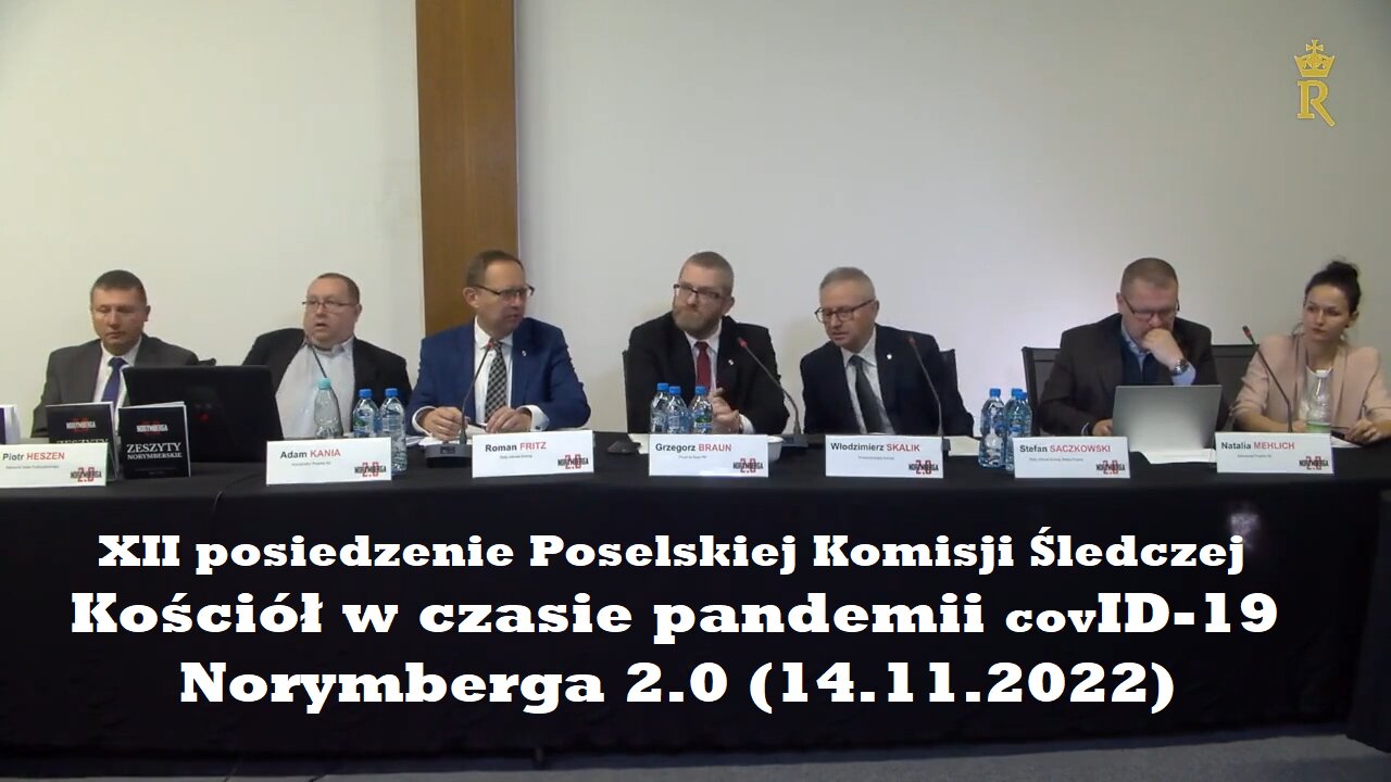 XII posiedzenie Poselskiej Komisji Śledczej. Kościół w czasie pandemii covID-19. Norymberga 2.0 (14.11.2022)