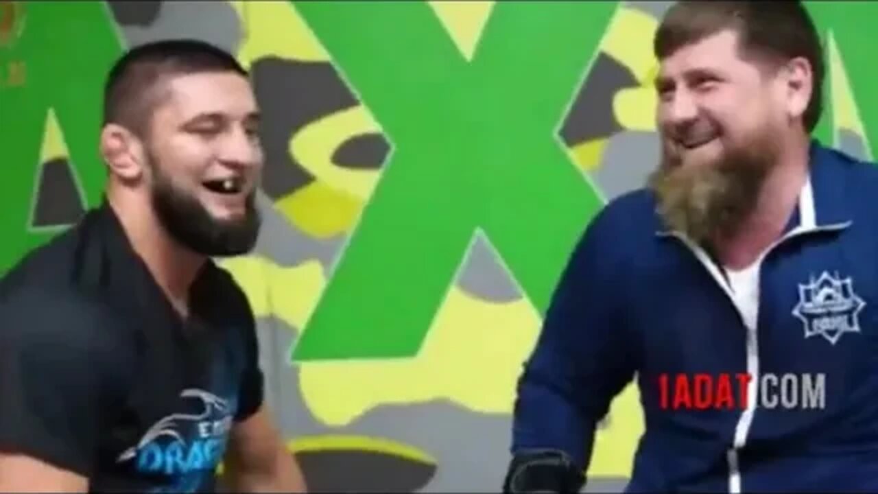 Khamzat Chimaev spars Ramzan Kadyrov