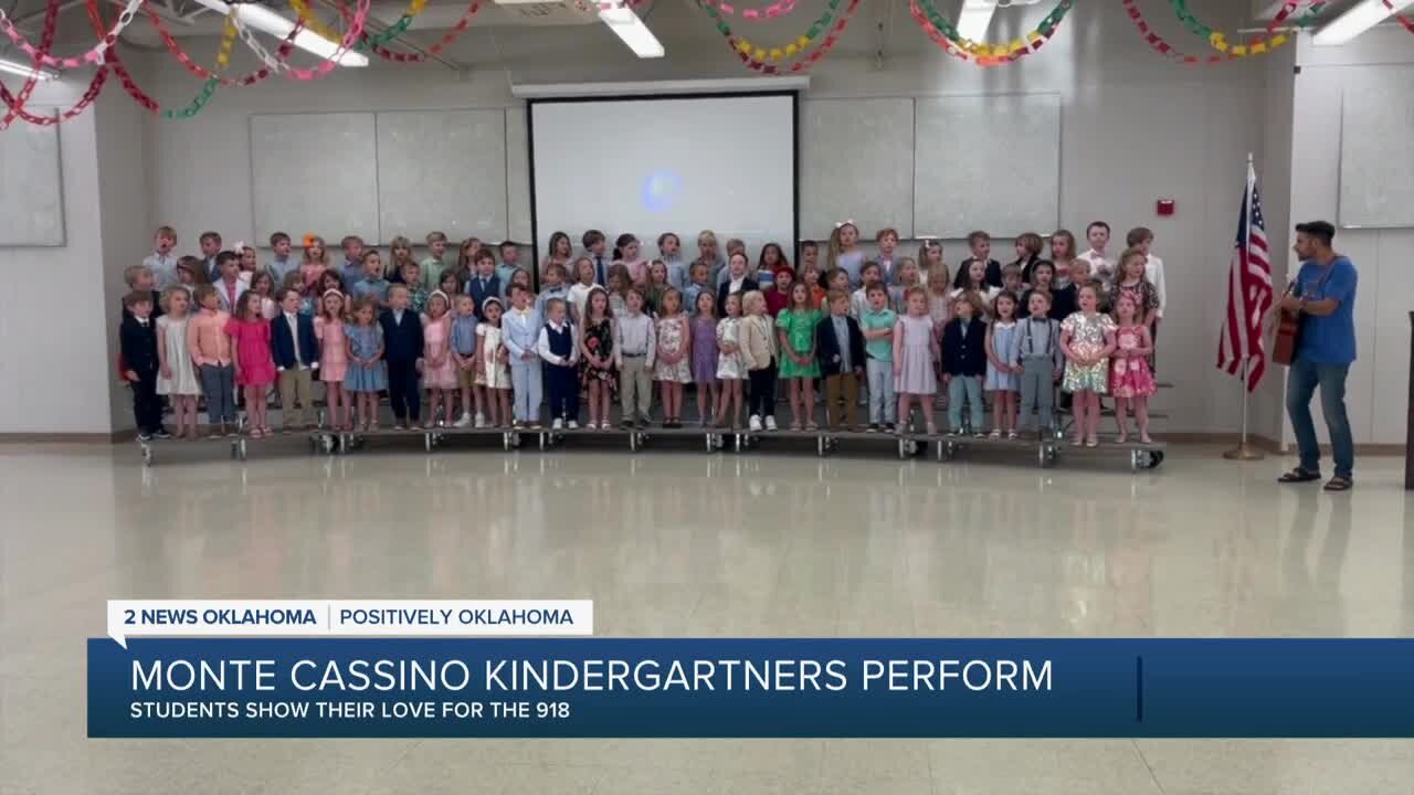Monte Cassinio Kindergartners Perfrom