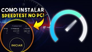 Como BAIXAR e INSTALAR SPEEDTEST no PC